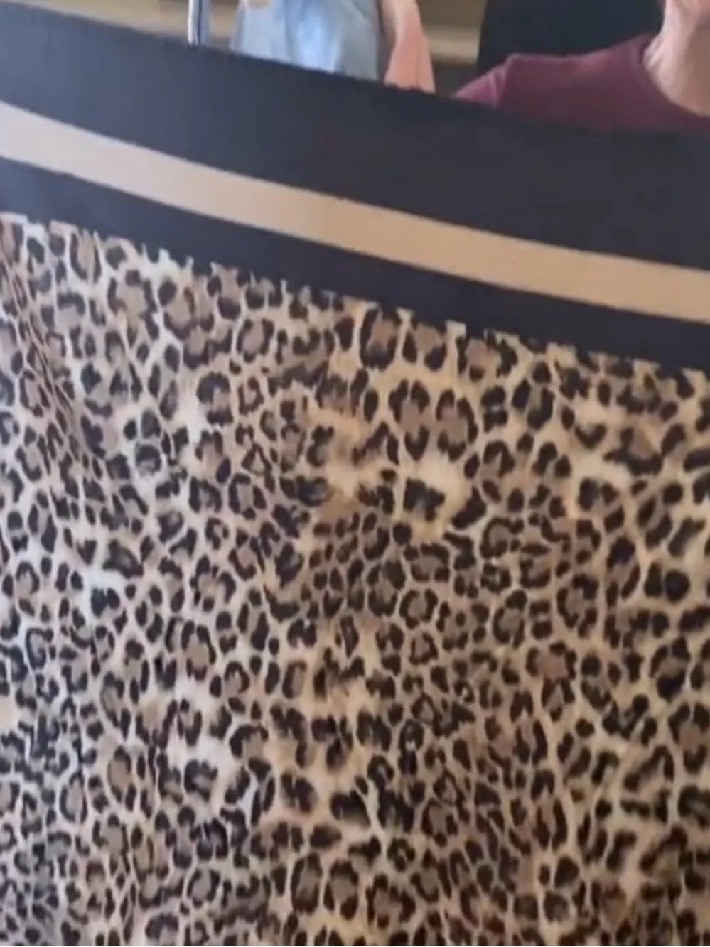 Luxe Oversized Leopard Throw Blanket Reversible Silky Plush Faux Fur 50”x70” New